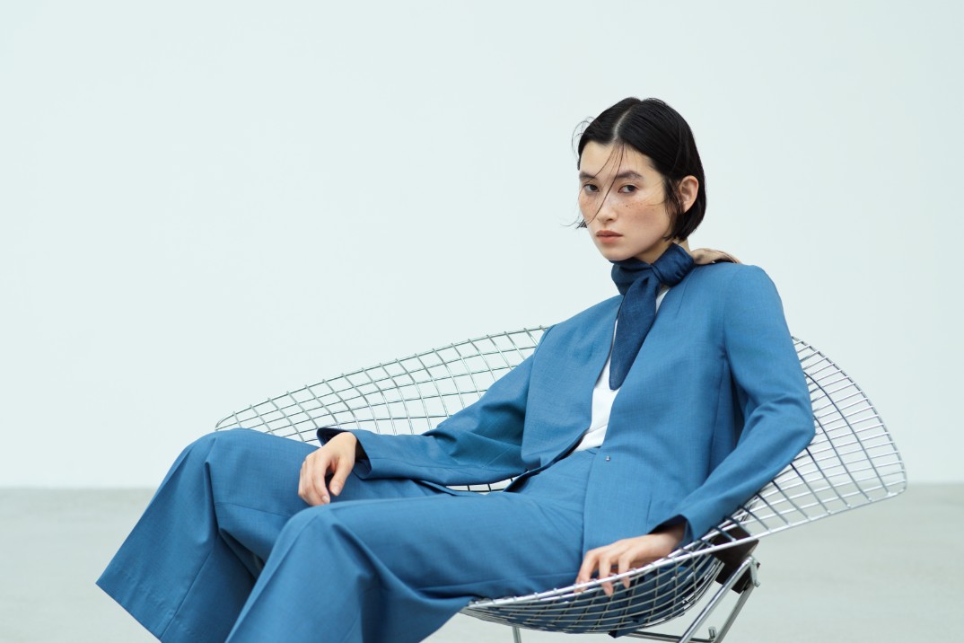 銀座和光　Matilde ノーカラーニットコート　ベージュ系 銀座和光 Matilde ノーカラーニットコート ベージュ系 ノー