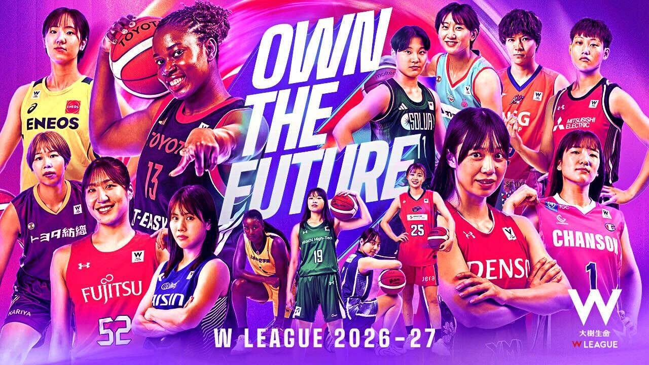 大樹生命 Wリーグ 2026-27 シーズンビジュアル発表！